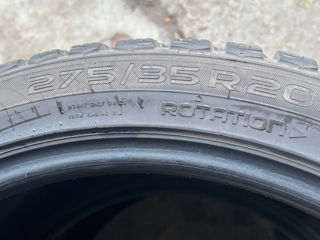 Продам 2 б.у шины 275/35 R20 Nokian Hakapeliitta 9 foto 7