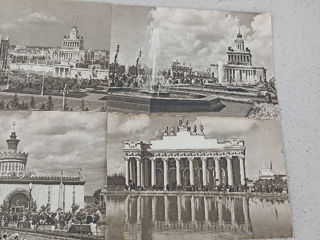 Продам открытки с видами Москвы и ВДНХ СССР .