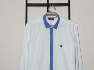 Белая рубашка  Daniel Bessi, размер M-L