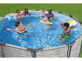 Piscine Bestway cu cadru metalic 427х122 cm, 15232 L, kit complet de accesorii !!!