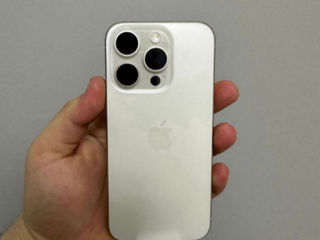 Vind iPhone 15 pro 128Gb White Titanium , Nou , Neactivat