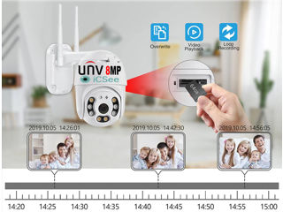 8MP camera IP UHD WIFI Icsee 4K Robot 12 luni garantie livrare gratis tota Moldova foto 2