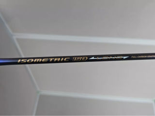 Yonex Badminton Racket Isometric 150 Long Full Carbon Graphite foto 5