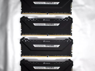 Corsair Vengeance RGB Pro 16GB 2x8GB DDR4 Desktop Memory 3200MHz C16 Kit foto 2