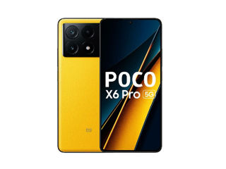 Poco X6 Pro 5G 8/256Gb Yellow - всего 5199 леев!