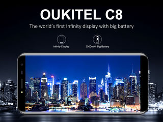 Oukitel C8 - nou, 2/16Gb, 3000mAh, dual-sim. foto 7