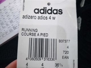 Adidas adizero adios 4, running shoes foto 3