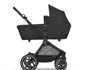 Carucior 2 in 1 Cybex Gold EOS LUX Moon Black foto 2