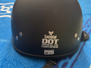 Dot Boss half helmet