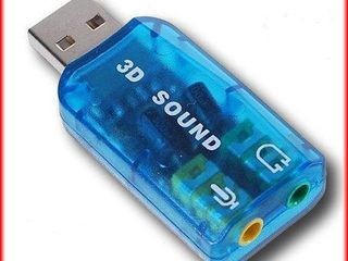 USB аудио (звуковая карта) всего за 50 лей foto 2