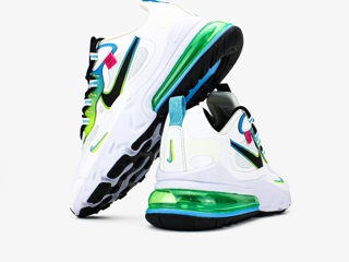 Nike Air Max 270 React White/Green фото 8