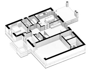 Casă de locuit individuală cu 2 niveluri  / modern / P+E / 234.9m2 / arhitect/ construcții/ renovari foto 8