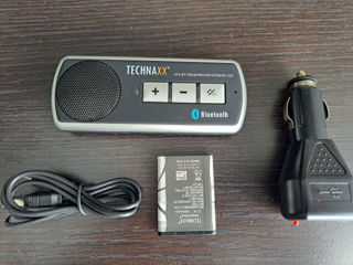 Автомобильная система громкой связи Technaxx Bluetooth BT-X22 foto 1