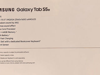 Samsung galaxy tab s5e LTE , экран 10", почти новый foto 3