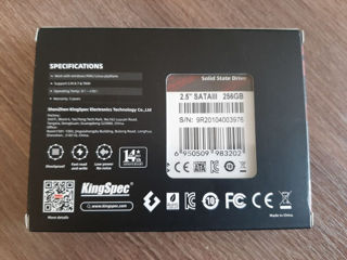 SSD KingSpec 256GB новые. foto 5