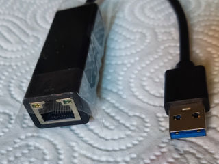 USB Сетевой адаптер  1000Mbps USB3.0  Новый foto 3