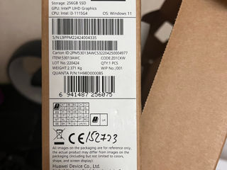 Ноутбук Huawei MateBook D15 BoD-WDI9 Mystic Серебристый foto 7