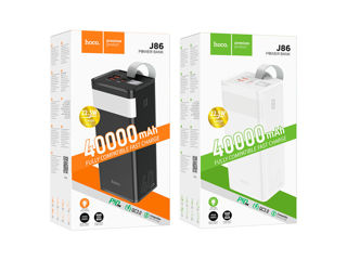 Power Bank Hoco J86 40 000mAh negru foto 2