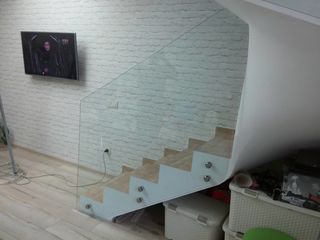 Balustrade din inox si sticla  !!! Перила из нержавейки и плексиглас foto 6