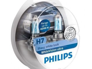 Lampi Auto, Becuri Halogen, Philips Diamond Vision 5000K, LED Efect 4300K Lampi auto  Livrare foto 6