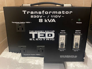 Transformator din 220v - in 110v, de 8kva