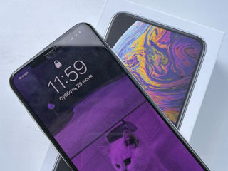 iPhone xs max alb 256gb bateria 81% (are)tru tone și face id ful complet foto 1