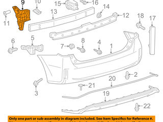 Подкрылок задний Toyota Prius V/prius plus/prius + foto 2