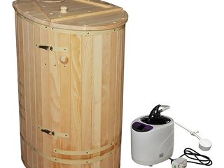 Fito-barel ( mini-sauna) cu generator de abur foto 7