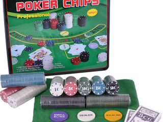 Set de poker покерный набор на 500 фишек и сукно