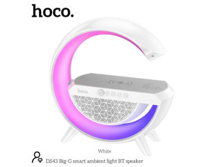 Difuzor BT cu lumină ambientală inteligentă HOCO DS43 Big-G foto 1
