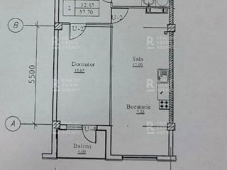 Apartament cu 1 cameră, 58 m², Sculeni, Chișinău foto 3