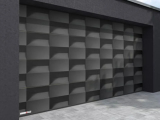 Секционные гаражные ворота Престиж с индивидуальным 3D дизайном foto 4
