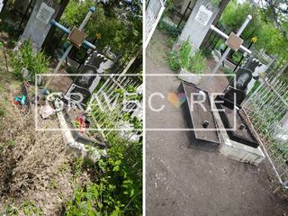 Уход за могилами - уборка могил от 290 mdl foto 4