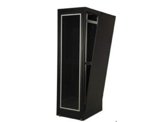 45U-W=600 D=600 19'' Fs-Line Free Standing Network Cabinet, Mfgfd, Msrd, Mssp, Black Color Flat Pack foto 2