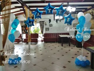 Decor cu baloane/оформление шарами foto 3