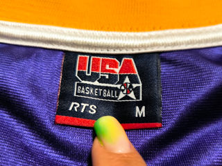 Los Angeles Lakers #24 Koby Bryant USA Basketball Jersey foto 7