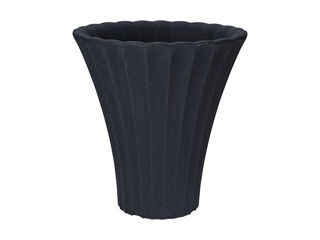 Ghiveci Pentru Flori Din Plastic "Lalea" D40Cm, H42Cm, Negru