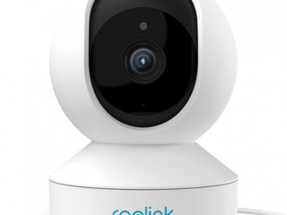 Camera IP Wireless Reolink E1, 3MP, 4mm, H.264, IR12m, Mic & Speaker, MicroSD foto 3