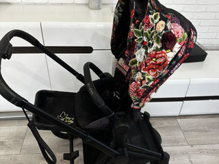 Прогулочная коляска Cybex Priam Spring blossom б.у. foto 3