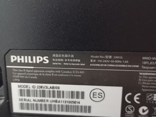 23" Монитор Philips 236V3LSB/00, 1920x1080, 75 Гц, TN foto 6