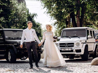 Chirie Mercedes Benz de lux albe&negre / Аренда Mercedes Benz люксовые белые&черные (13) foto 1