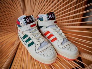 Adidas Forum High Green/Red Unisex foto 2