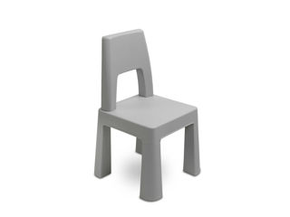 Toyz Monti Set masuta cu 2 scaunele din plastic, gri foto 6