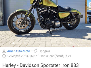 Harley - Davidson Sportster Iron 883 foto 6