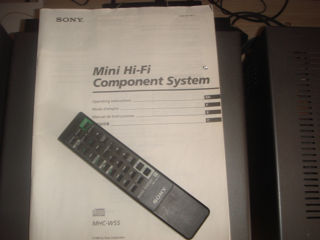 SONY Mini HI-FI Component System MHC - W55 foto 3