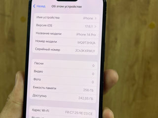 Iphone 14 Pro 256gb 87% in stare perfecta ! Original 100% foto 6