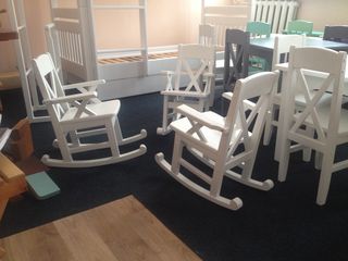 Детские столы ,стулья,кресла качалка foto 4