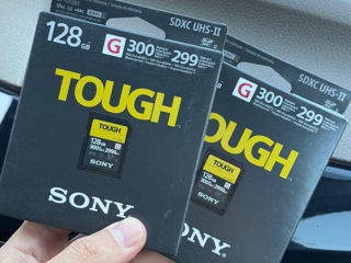 Sony 128GB SF-G Tough V90 UHS-II SDXC. Originale!