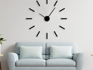 Настенные 3D часы "Time" фото 4