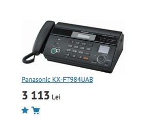 Faxuri Panasonic. Livram. foto 2